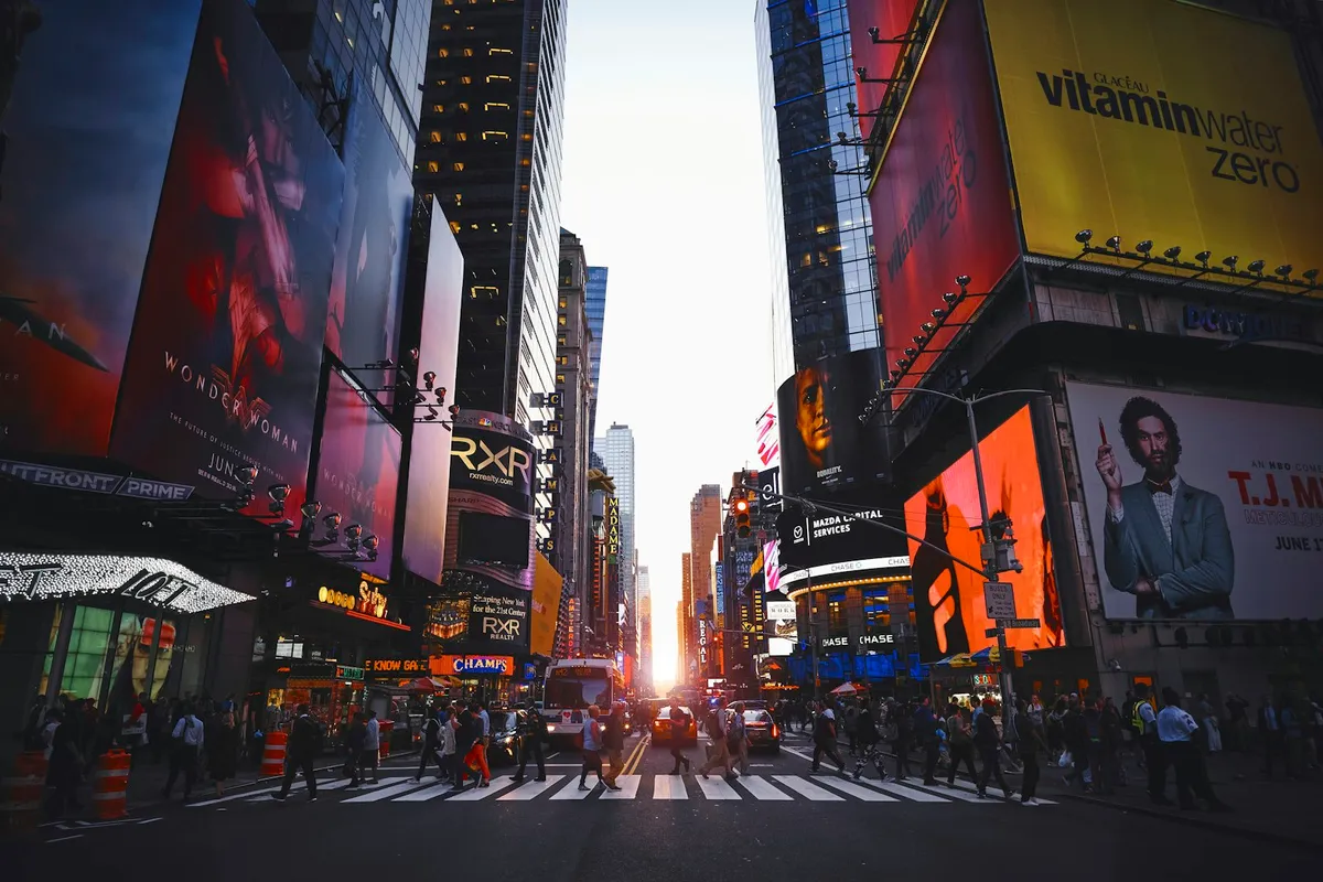 Vista de Nova York, destino de muitos imigrantes brasileiros